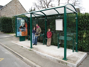 Zastávka autobusu – PORT - CROS, 5000 mm