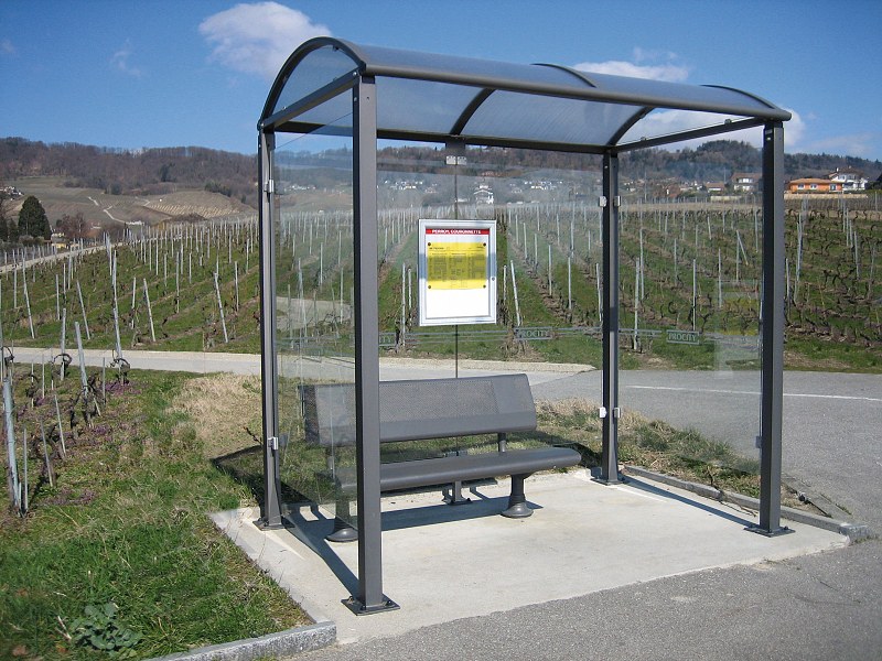 (obrázek pro) Zastávka autobusu – NORMOUTIER, 2500 mm